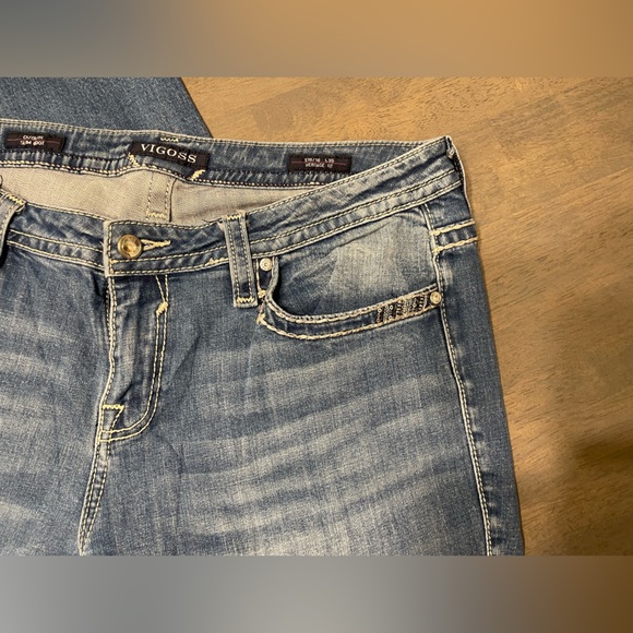 👖 VIGOSS • Slim Boot • Heritage Fit Jeans | Size: 15/16 Long - Picture 4 of 10